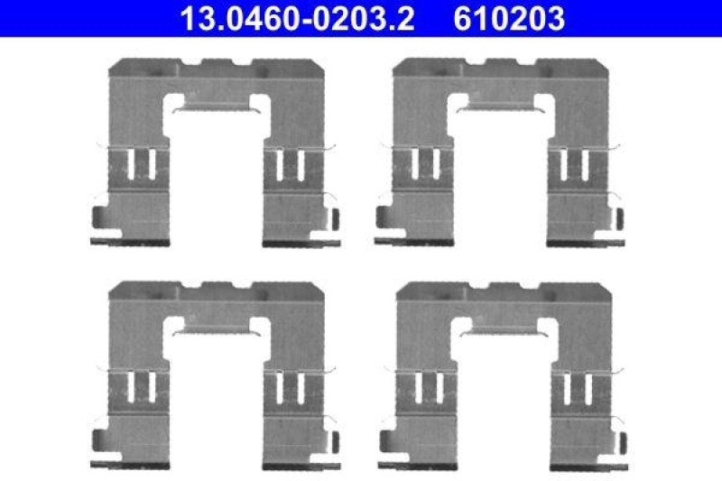 ATE 13.0460-0203.2 Belagsatz Zubehör