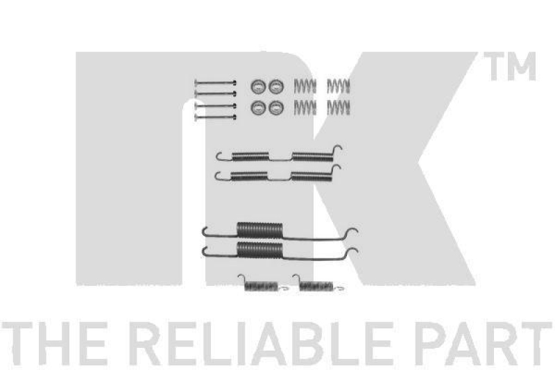 NK 7939687 Zubehörsatz, Bremsbacken für NISSAN, RENAULT