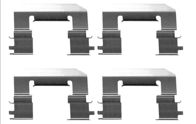 HELLA 8DZ 355 206-341 Zubehörsatz, Scheibenbrem