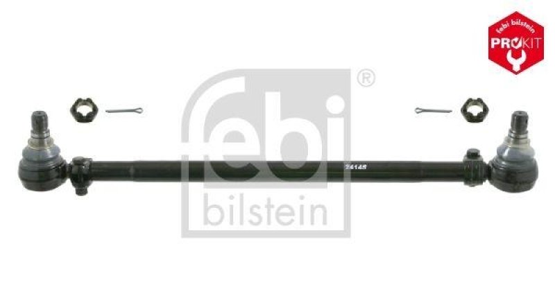 FEBI BILSTEIN 24145 Spurstange mit Kronenmuttern und Splinten für EVOBUS