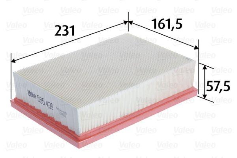 VALEO 585439 Luftfilter