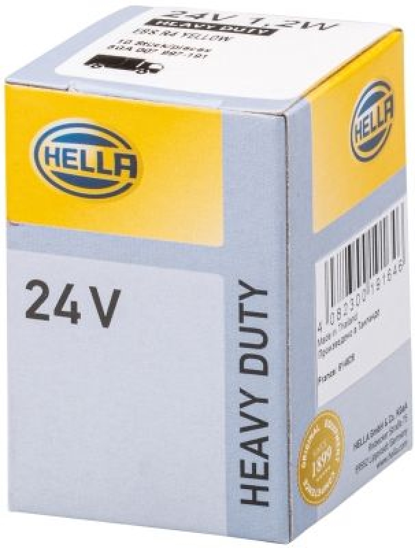 HELLA 8GA007997-191 Glühlampe 24V 12W