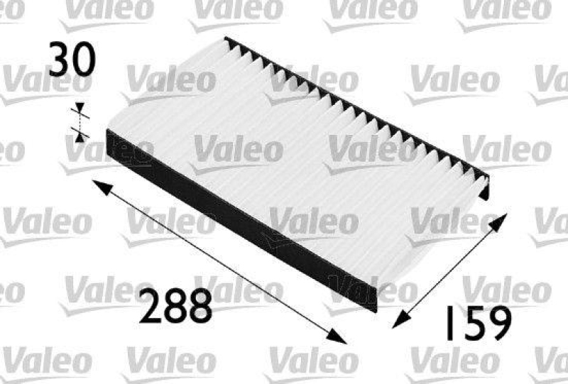 VALEO 698197 Innenraumluftfilter