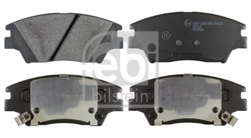 FEBI BILSTEIN 170629 Bremsbelagsatz für SSANGYONG