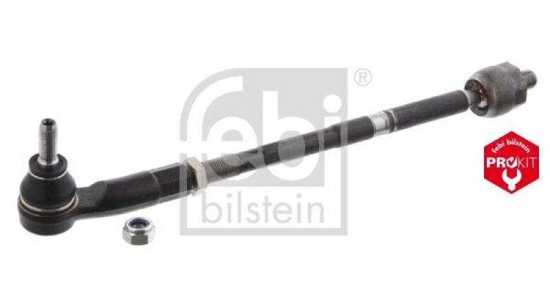 FEBI BILSTEIN 32627 Spurstange mit Sicherungsmutter und Kontermutter für VW-Audi