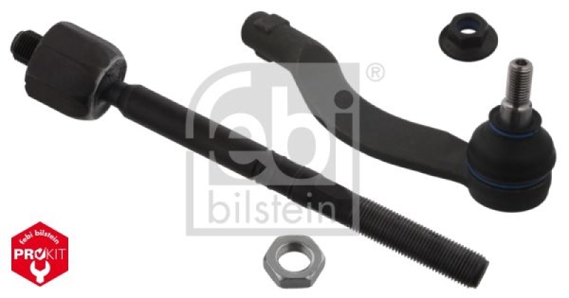 FEBI BILSTEIN 39564 Spurstange mit Endstück und Sicherungsmuttern für VW-Audi