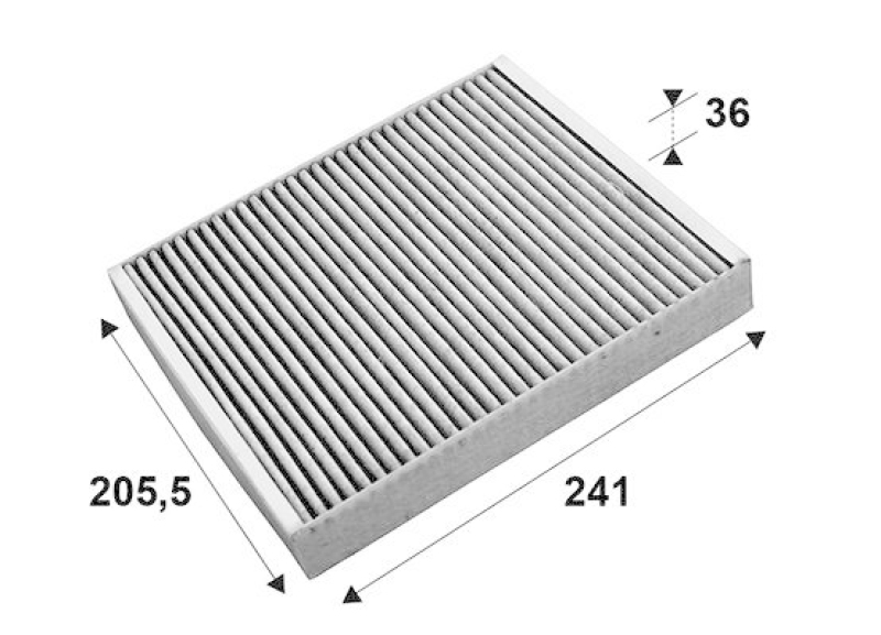 VALEO 715659 Innenraumluftfilter