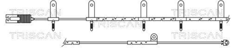 TRISCAN 8115 17003 Warnkontakt für Mini