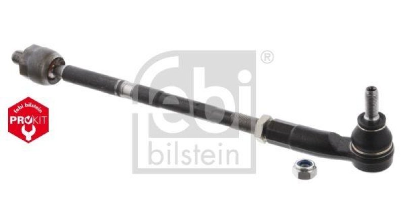 FEBI BILSTEIN 32628 Spurstange mit Sicherungsmutter und Kontermutter für VW-Audi