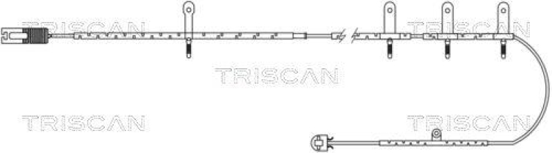 TRISCAN 8115 17004 Warnkontakt für Mini