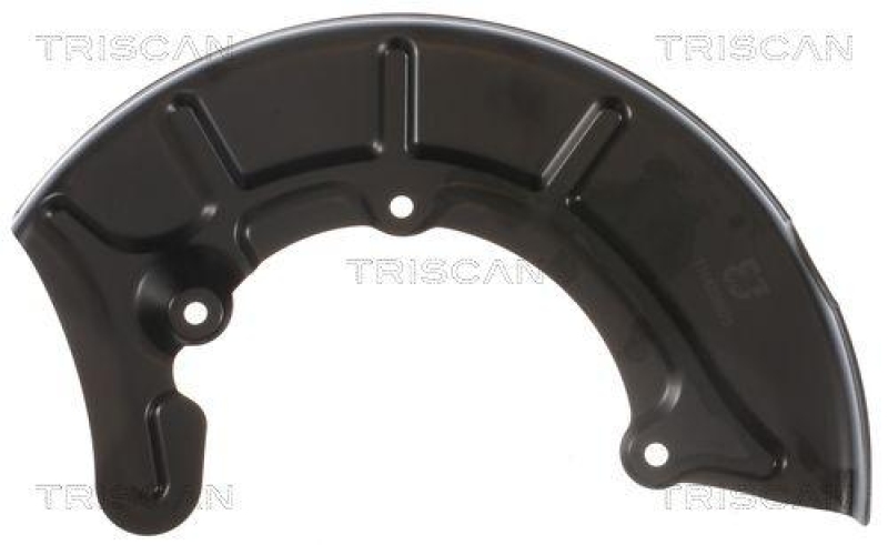 TRISCAN 8125 29144 Spritzblech, Bremsscheibe für Vw