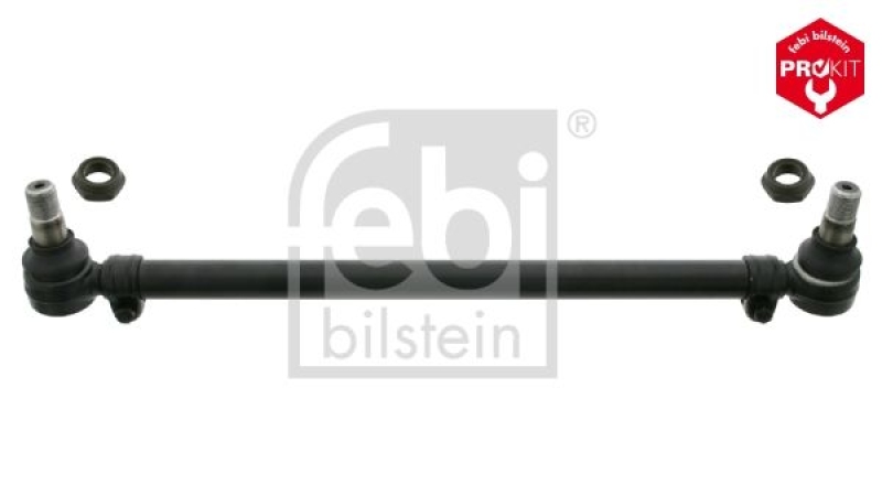 FEBI BILSTEIN 28298 Lenkstange mit Sicherungsmuttern, vom Lenkgetriebe zur 2.Vorderachse f&uuml;r Mercedes-Benz