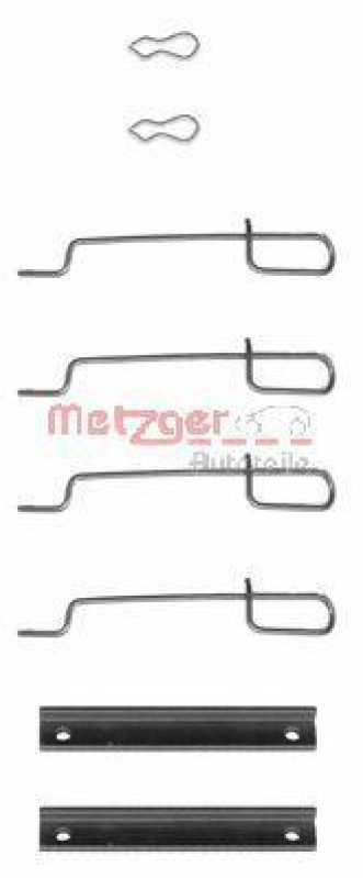 METZGER 109-0992 Zubeh&ouml;rsatz, Scheibenbremsbelag f&uuml;r CITROEN/PEUGEOT