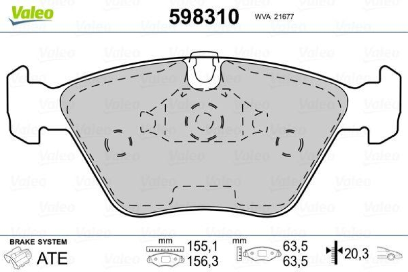 VALEO 598310 SBB-Satz PREMIUM