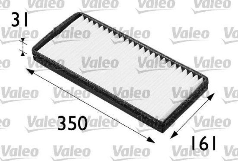 VALEO 698201 Innenraumluftfilter