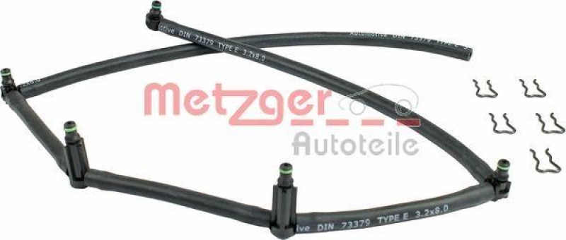 METZGER 0840056 Schlauch, Leckkraftstoff für VOLVO