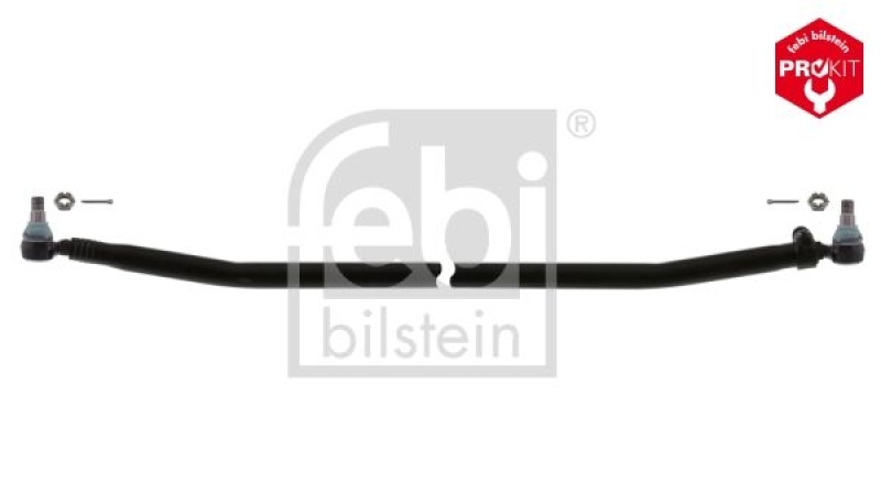 FEBI BILSTEIN 45482 Spurstange mit Kronenmuttern und Splinten für M A N