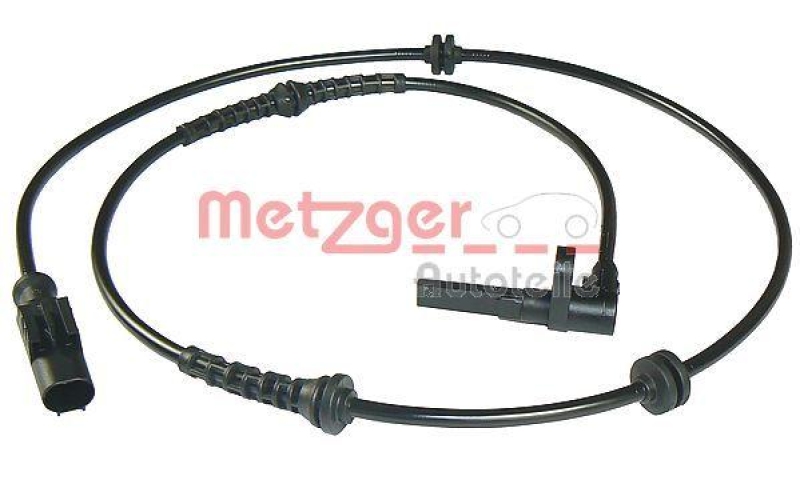 METZGER 0900413 Sensor, Raddrehzahl f&uuml;r CITROEN/FIAT/PEUGEOT VA links/rechts