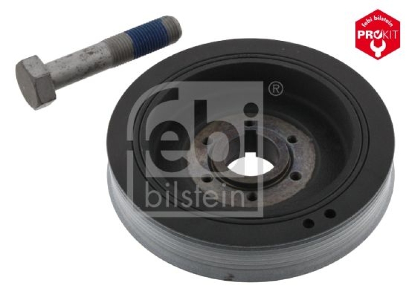 FEBI BILSTEIN 33795 Riemenscheibe (entkoppelt) für Kurbelwelle, mit Schraube für Peugeot