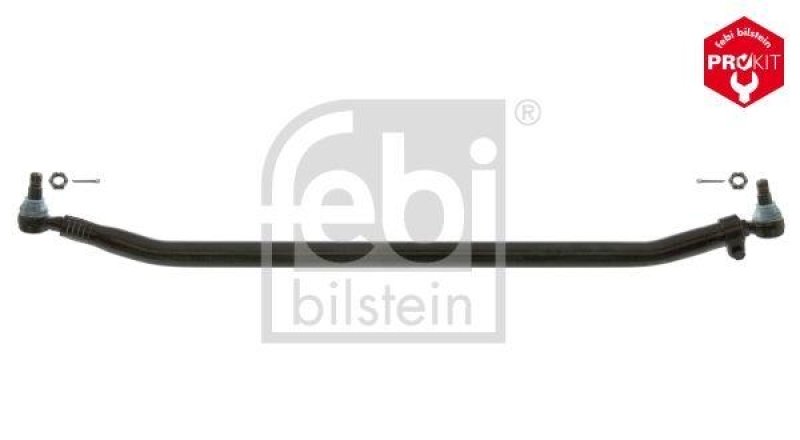 FEBI BILSTEIN 45483 Spurstange mit Kronenmuttern und Splinten für DAF