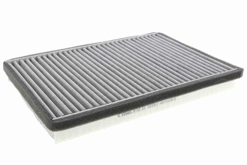 VEMO V10-31-1016 Filter, Innenraumluft 255x180x30 mm, Textilrahmen für VW