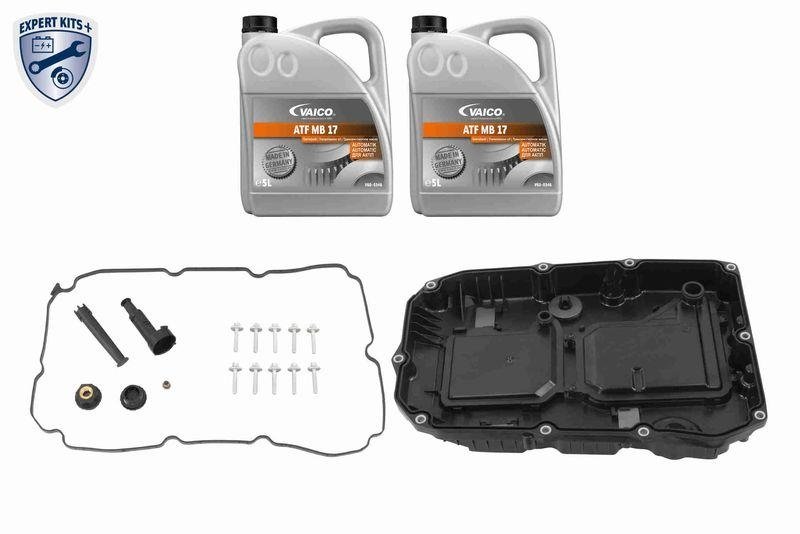 VAICO V30-4427 Teilesatz, Automatikgetriebe-Ölwechsel 9-Gang (9G-Tronic, 725.0) mit Filter, Mi für MERCEDES-BENZ