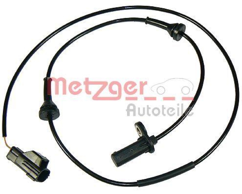 METZGER 0900596 Sensor, Raddrehzahl für VOLVO VA rechts