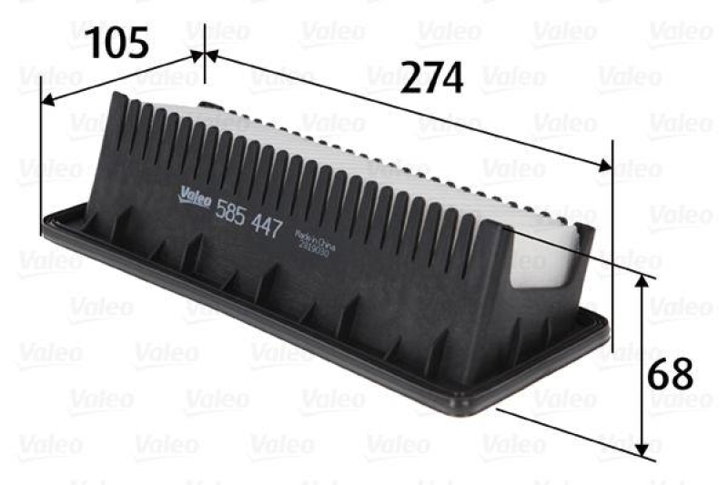 VALEO 585447 Luftfilter