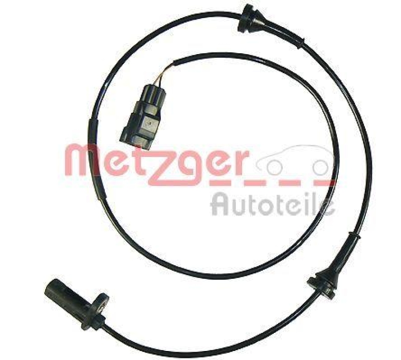 METZGER 0900597 Sensor, Raddrehzahl für VOLVO VA links