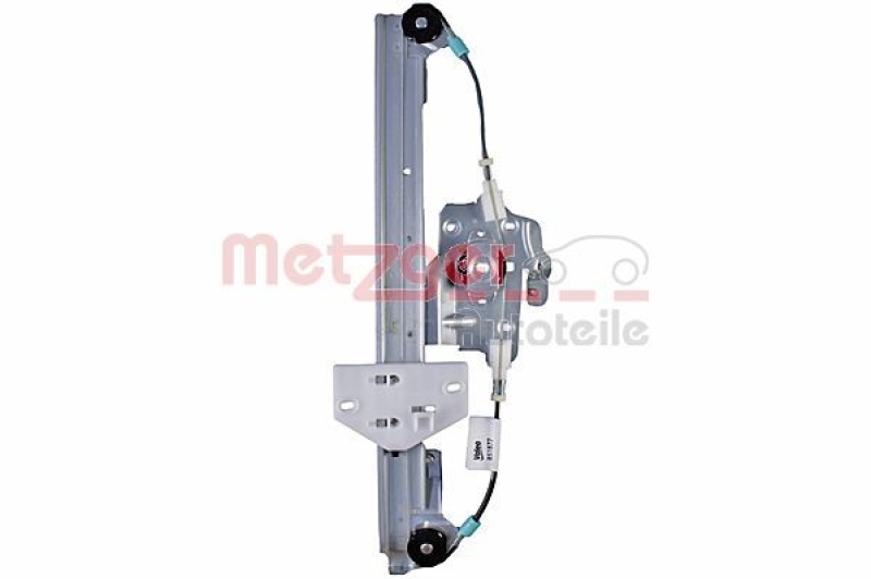 METZGER 2160720 Fensterheber Ohne Motor für RENAULT hinten rechts