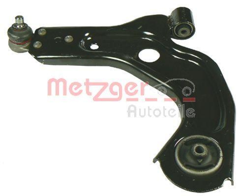 METZGER 58041101 Lenker, Radaufhängung für FORD/MAZDA VA links UNTEN