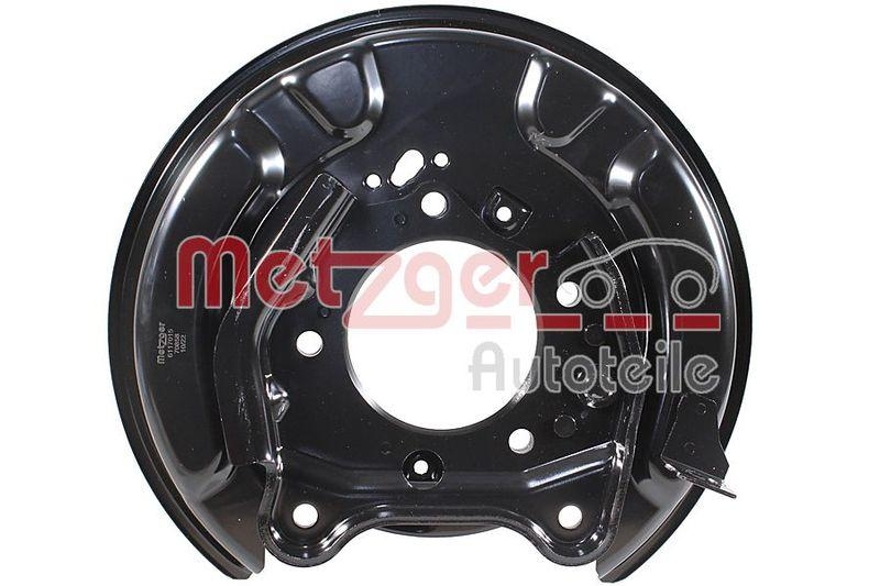 METZGER 6117015 Bremsträgerplatte für TOYOTA HA links