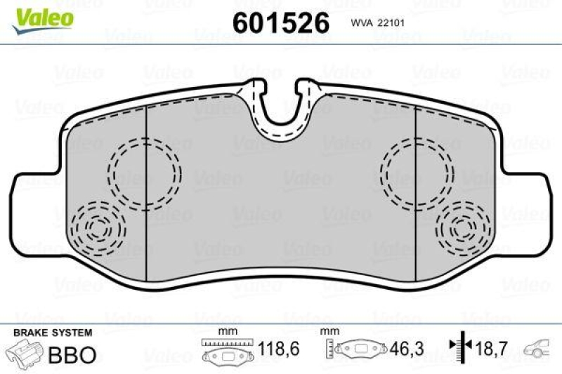 VALEO 601526 SBB-Satz PREMIUM