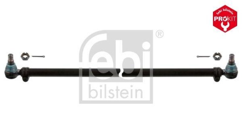 FEBI BILSTEIN 45485 Spurstange mit Kronenmuttern und Splinten für DAF