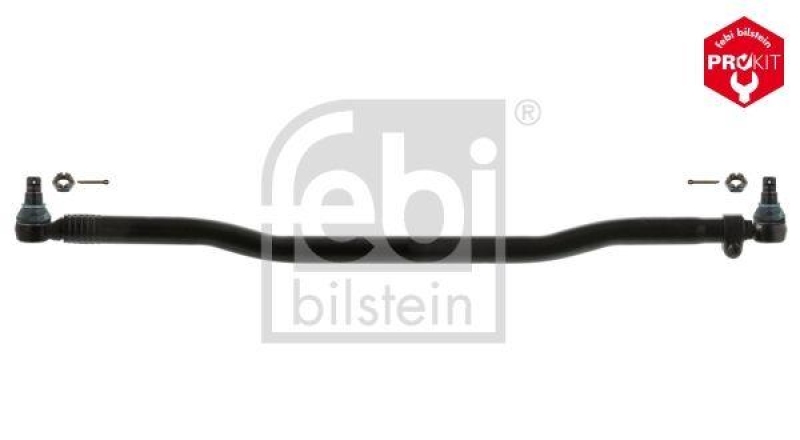 FEBI BILSTEIN 45486 Spurstange mit Kronenmutter und Splint f&uuml;r Iveco