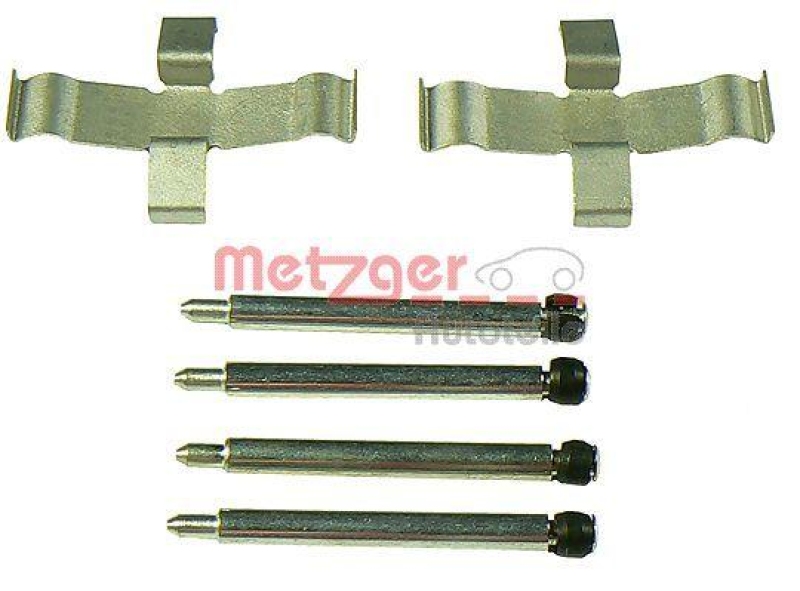 METZGER 109-1040 Zubehörsatz, Scheibenbremsbelag für BMW/MB/OPEL