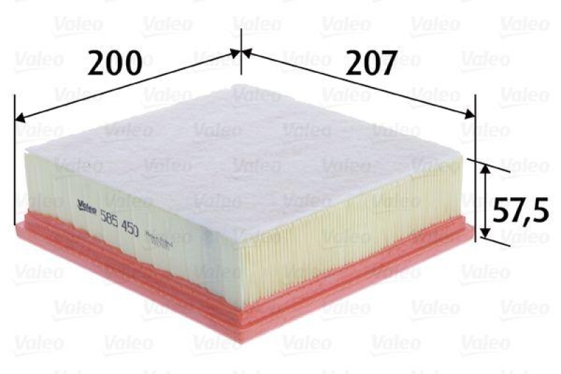 VALEO 585450 Luftfilter