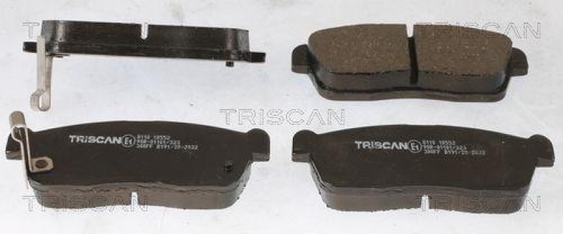 TRISCAN 8110 10552 Bremsbelag Vorne für Daihatsu, Suzuki