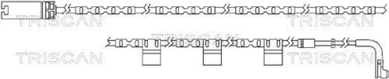 TRISCAN 8115 17014 Warnkontakt für Mini