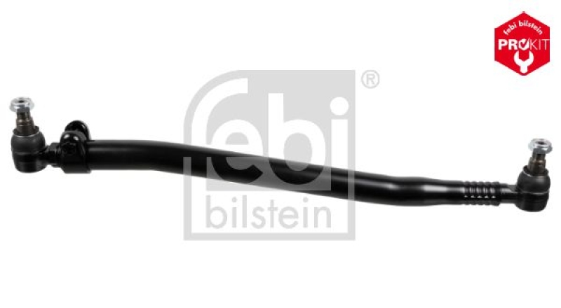 FEBI BILSTEIN 102132 Lenkstange mit Sicherungsmuttern, vom Lenkgetriebe zur 1. Vorderachse für Mercedes-Benz