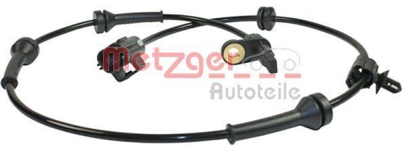 METZGER 0900833 Sensor, Raddrehzahl für LAND ROVER HA links/rechts