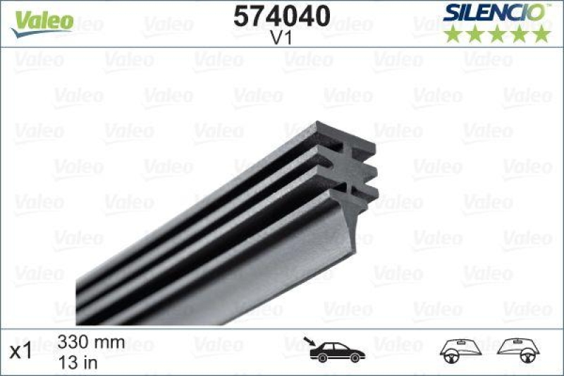 VALEO 574040 Silencio Wischgummi (x1) V1