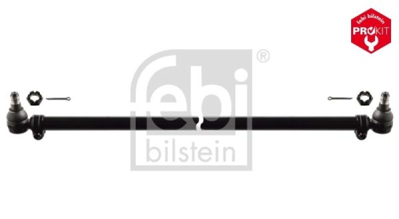 FEBI BILSTEIN 100947 Spurstange mit Kronenmuttern und Splinten für RENAULT (RVI)