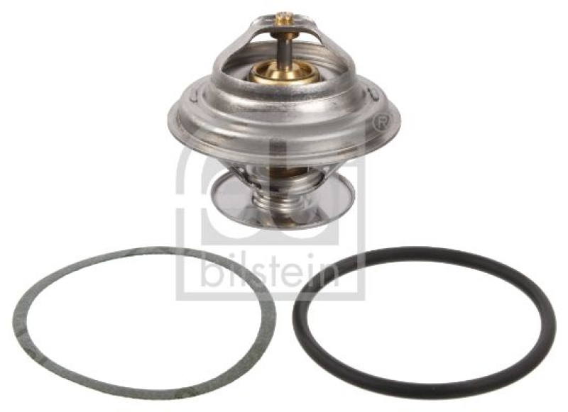 FEBI BILSTEIN 15850 Thermostat mit Dichtring und Dichtung für Mercedes-Benz