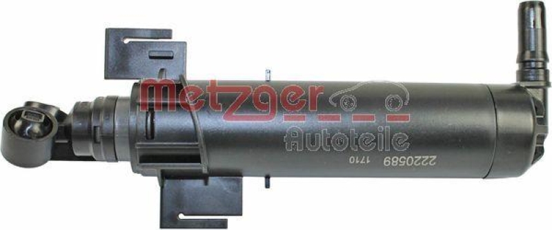 METZGER 2220589 Waschwasserdüse, Scheinwerferreinigung für AUDI vorne links