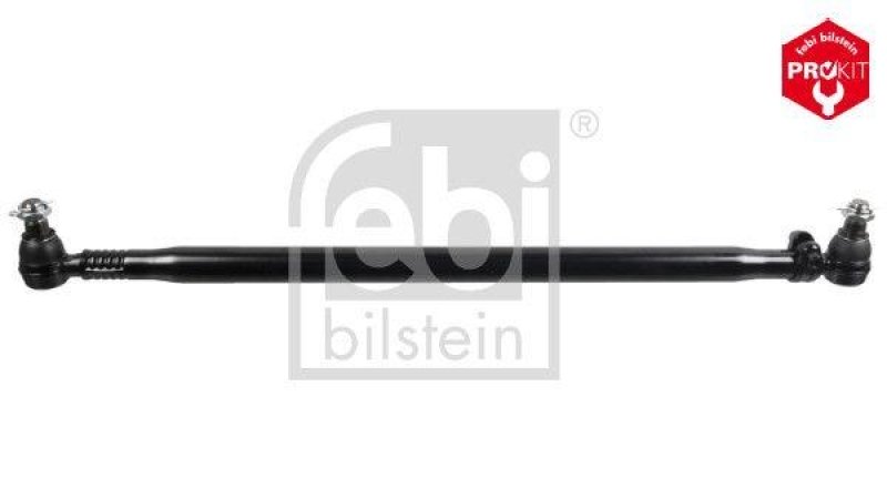 FEBI BILSTEIN 24166 Lenkstange mit Kronenmuttern und Splinten, vom Lenkgetriebe zur 1. Vorderachse für M A N