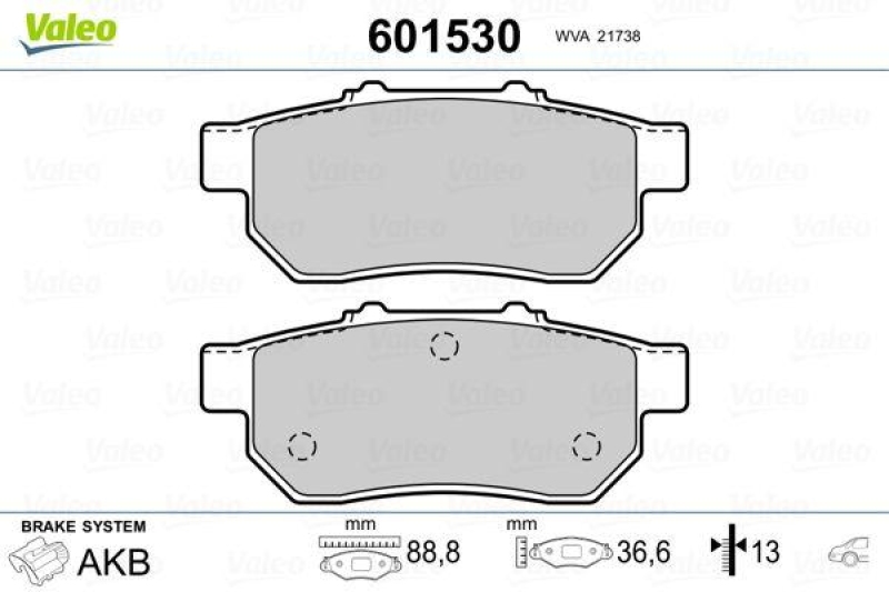 VALEO 601530 SBB-Satz PREMIUM