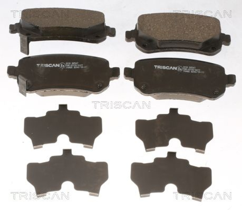 TRISCAN 8110 80547 Bremsbelag Hinten für Chrysler Voyager