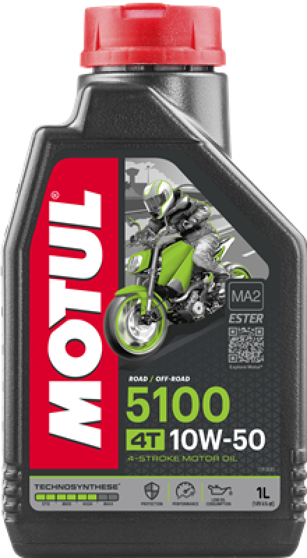 MOTUL 104074 Motoröl 5100 4T 10W-50 1 L