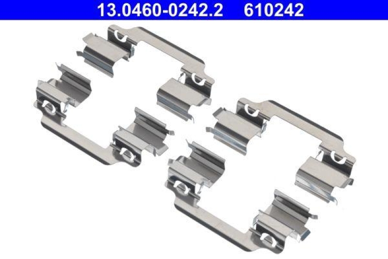 ATE 13.0460-0242.2 Belagsatz Zubehör